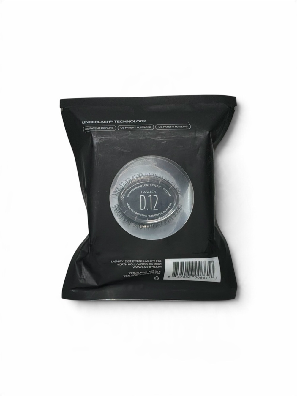 LASHIFY D.12 Black False Eyelashes